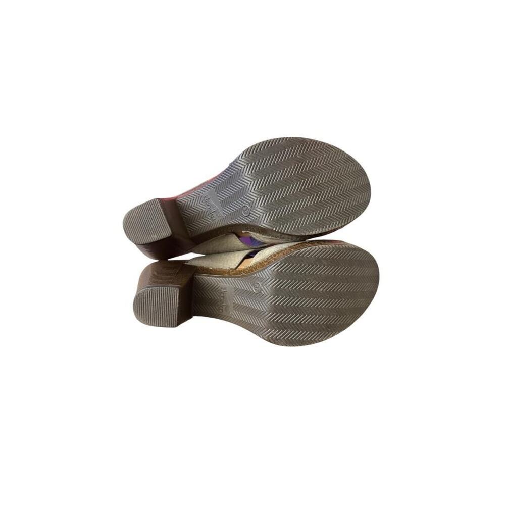 Dansko Ramona Brown Leather Slide Sandal Heel Women size 37 US 7 - Picture 5 of 5